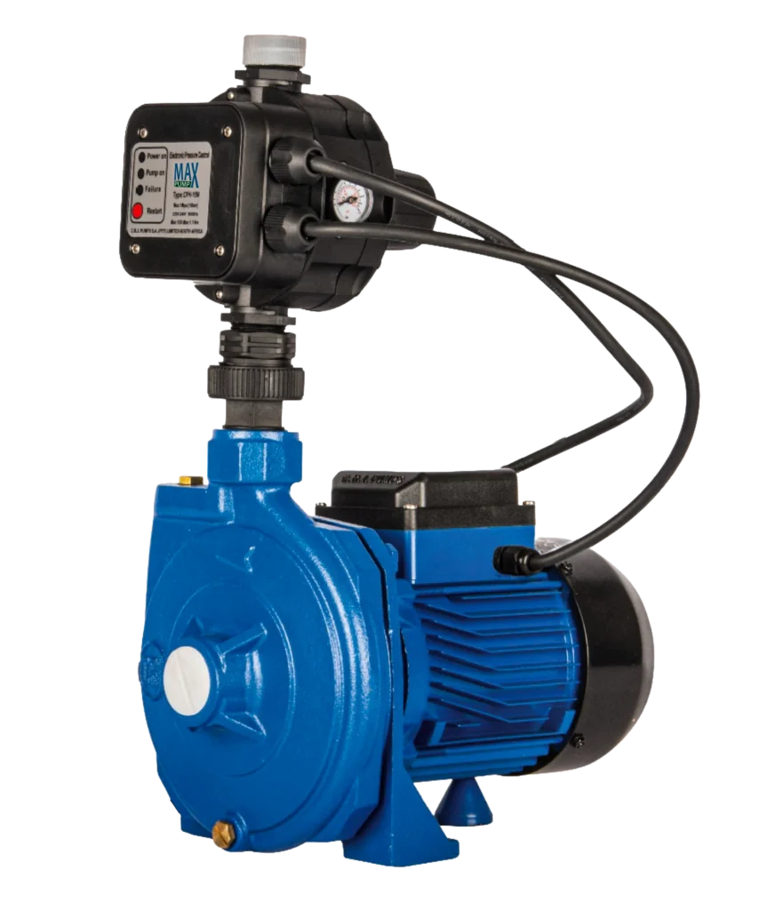 Max booster water pump with electronic pressure controller for domestic water supply and irrigation