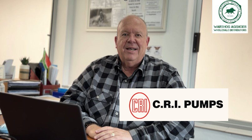 Warthog Agencies announces its partnership with C.R.I. Pumps South Africa to distribute premium domestic water pumps.